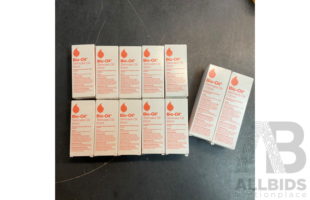 Bio-Oil Skincare Oil 60ml X10 and 125ml X2 - Lot of 12