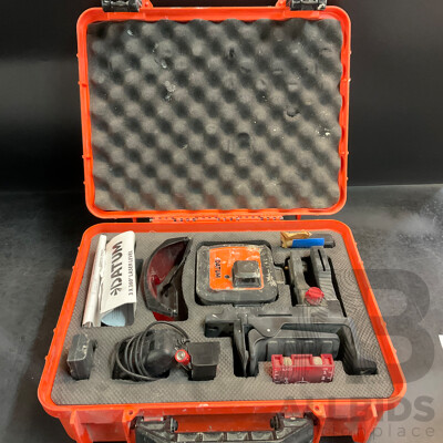 Datum DT3X360R Multi-line Laser Level - RED with Carry Case