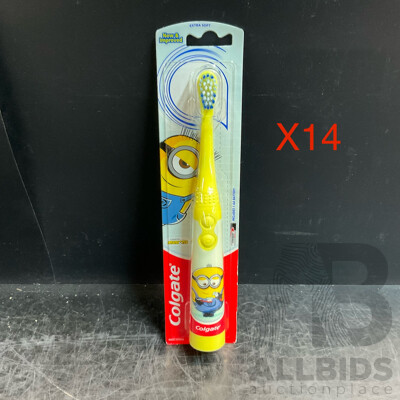 Colgate Minions Kids Powered Toothbrush X14