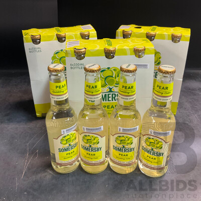 Somersby Pear Cider - Total of 22 Bottles