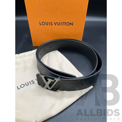 VL Black Belt Branded Louis Vuitton