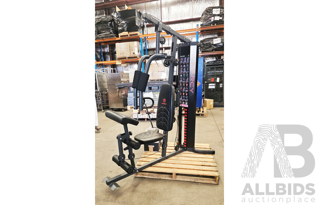 Marcy 68kg Stack Home Gym with Leg Developer