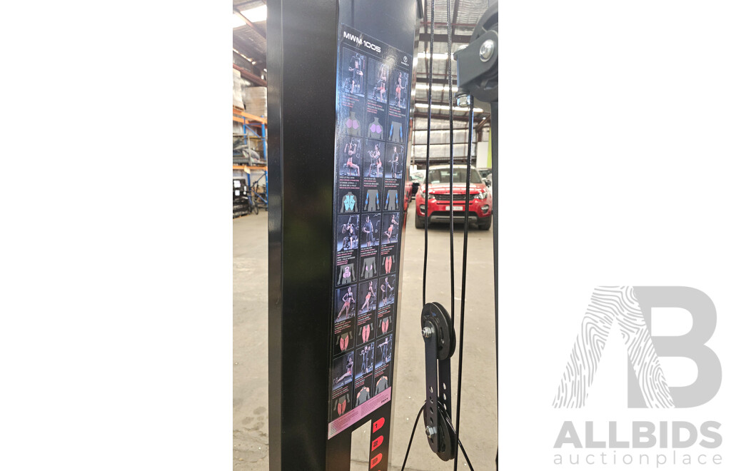 Marcy 68kg Stack Home Gym with Leg Developer