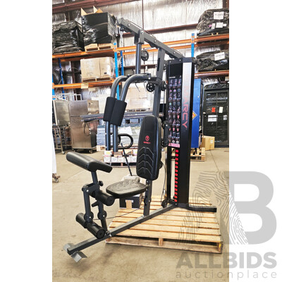 Marcy 68kg Stack Home Gym with Leg Developer