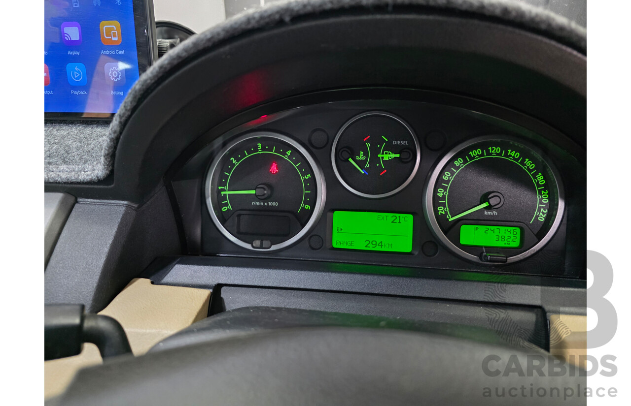 8/2006 Land Rover Discovery 3 HSE 4d Wagon Blue Turbo Diesel 2.7L - 7 Seats