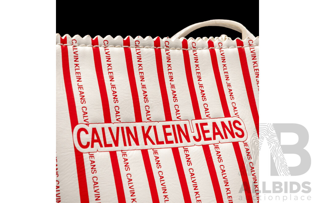 Calvin Klein Jeans 'Box Office Popcorn' Crossbody Bag, Limited Edition