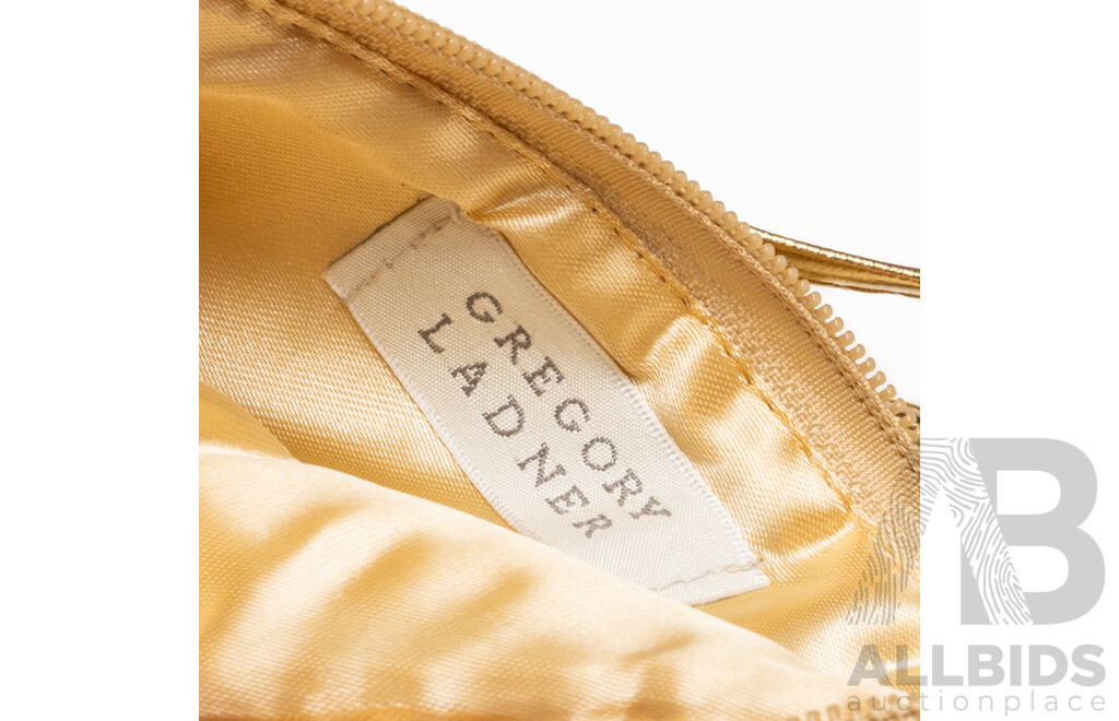 Ted Baker Hot Pink Crossbody, Gregory Ladner Gold Clutch & David Lawrence Crossbody Bags