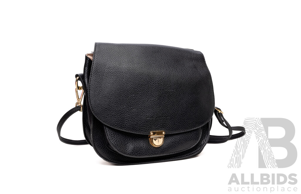 Ted Baker Hot Pink Crossbody, Gregory Ladner Gold Clutch & David Lawrence Crossbody Bags