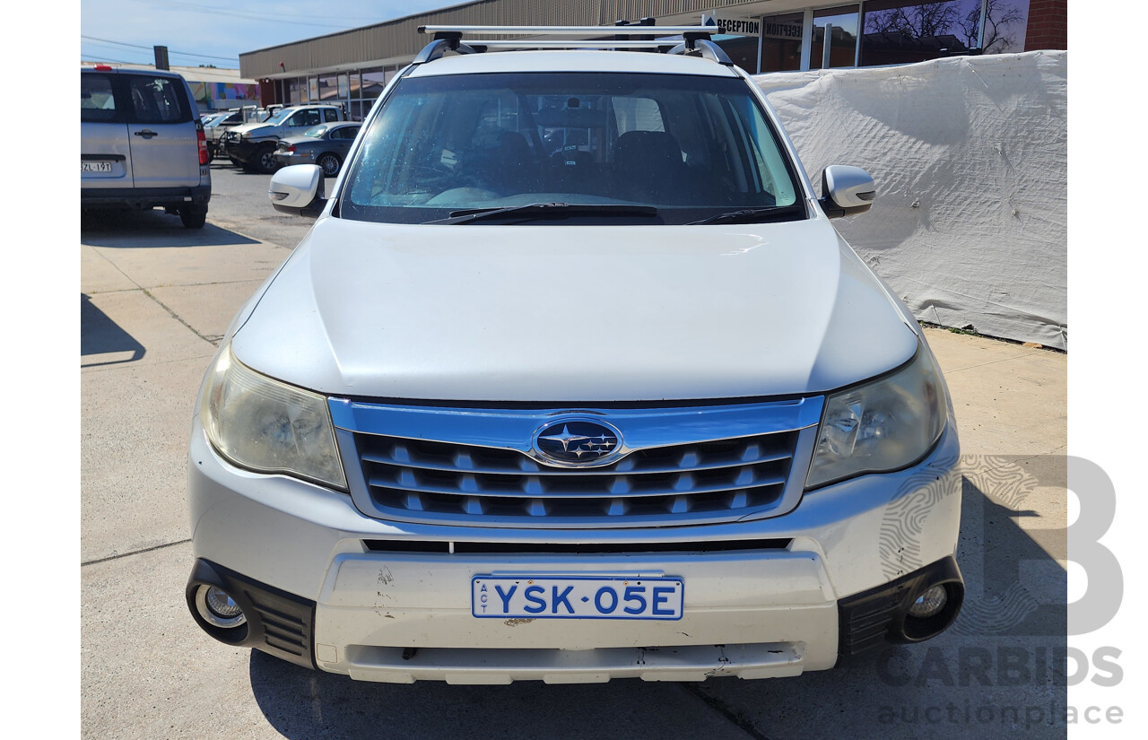 7/2011 Subaru Forester XS MY11 4d Wagon White 2.5L