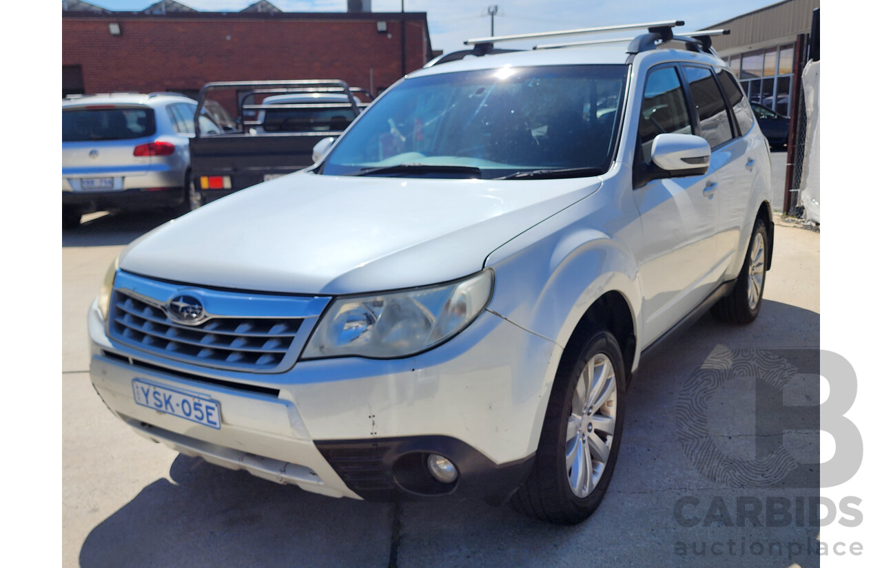 7/2011 Subaru Forester XS MY11 4d Wagon White 2.5L