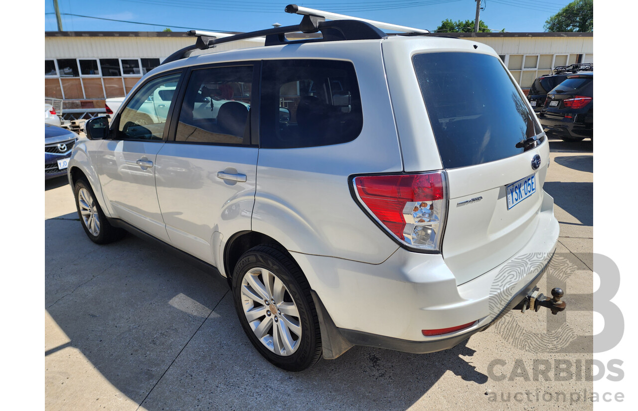 7/2011 Subaru Forester XS MY11 4d Wagon White 2.5L