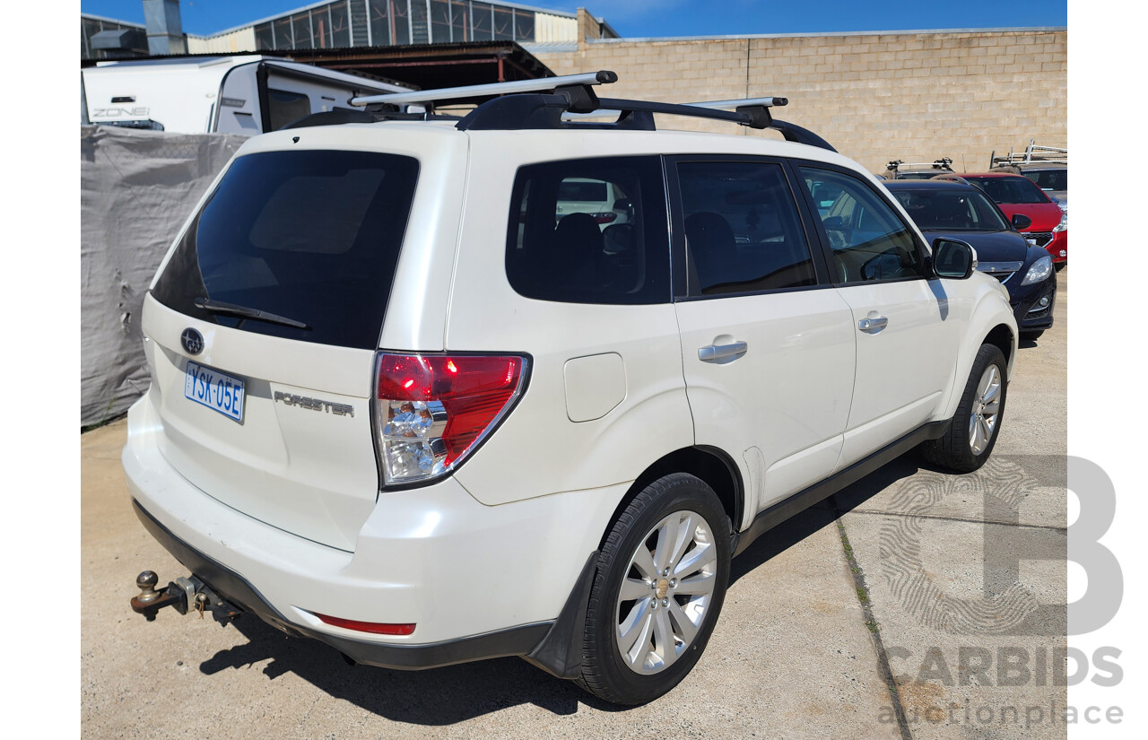 7/2011 Subaru Forester XS MY11 4d Wagon White 2.5L