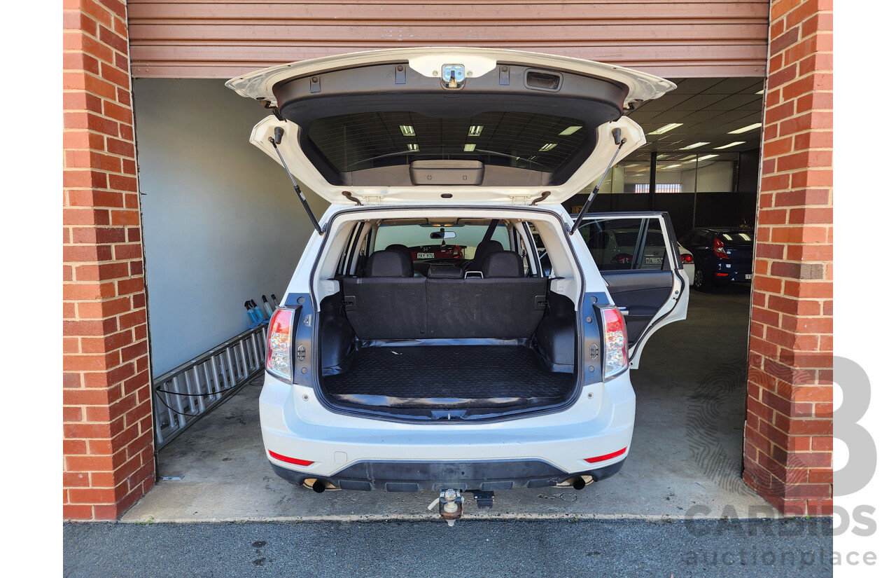7/2011 Subaru Forester XS MY11 4d Wagon White 2.5L