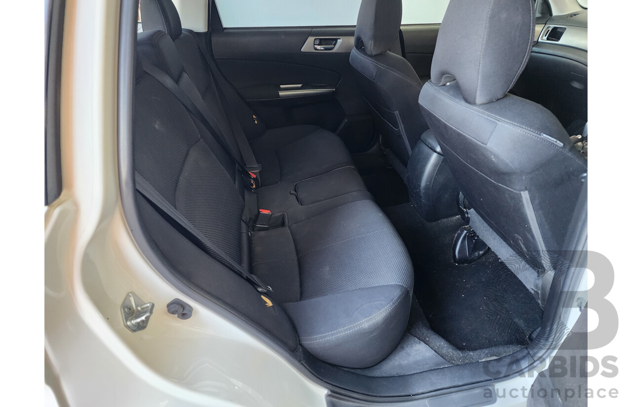 7/2011 Subaru Forester XS MY11 4d Wagon White 2.5L
