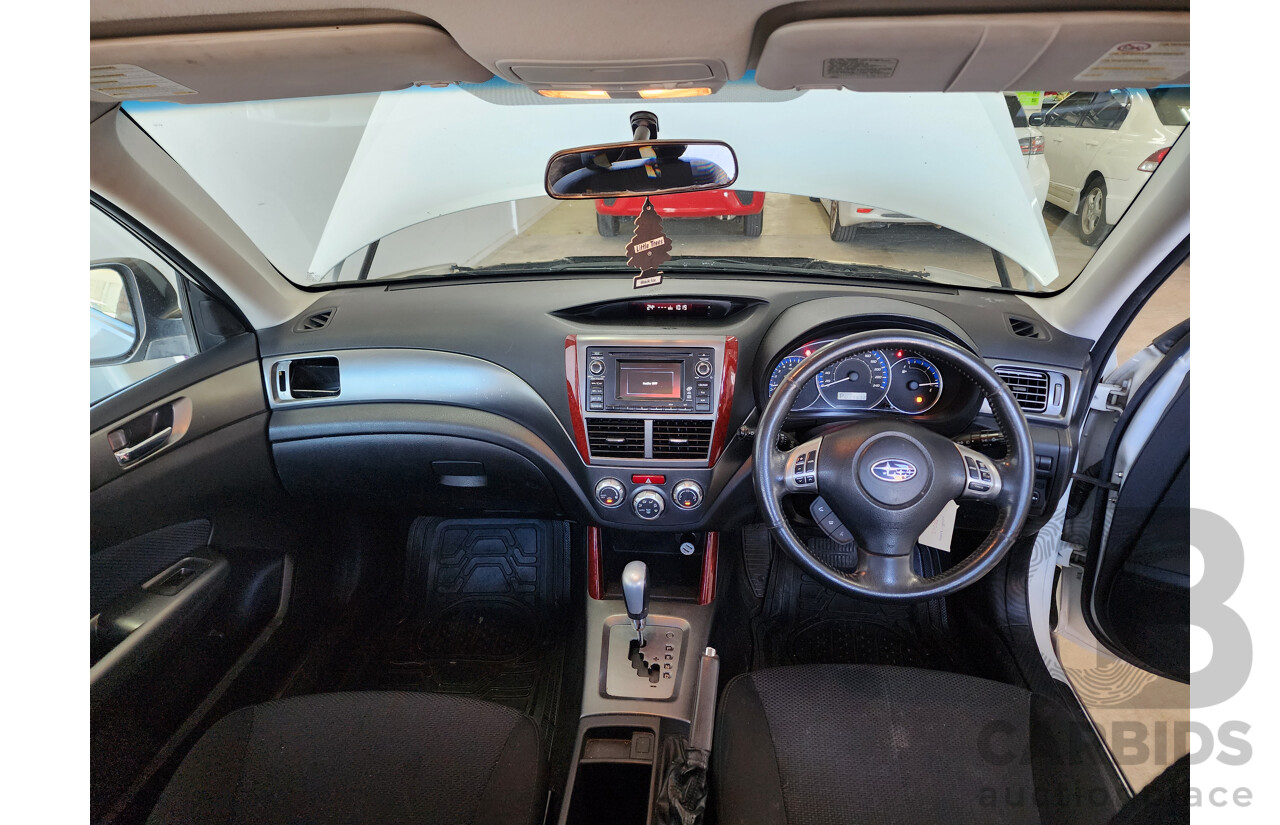 7/2011 Subaru Forester XS MY11 4d Wagon White 2.5L