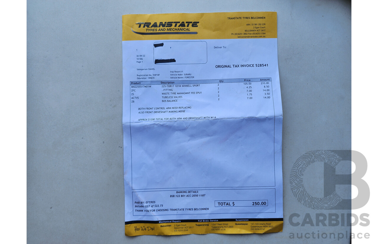 7/2011 Subaru Forester XS MY11 4d Wagon White 2.5L