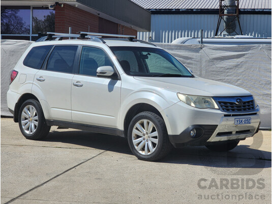 7/2011 Subaru Forester XS MY11 4d Wagon White 2.5L