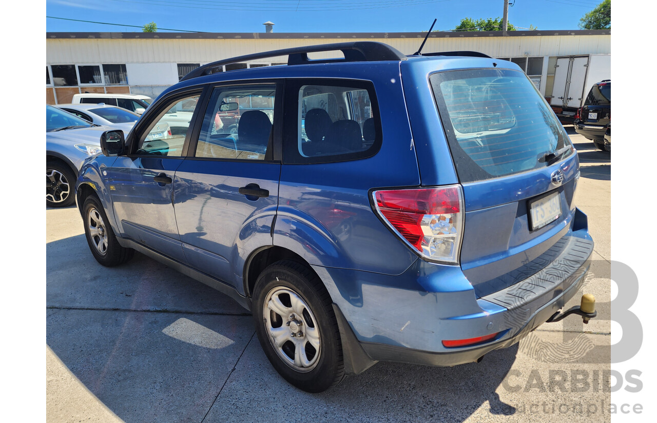9/2008 Subaru Forester X MY09 4d Wagon Blue 2.5L
