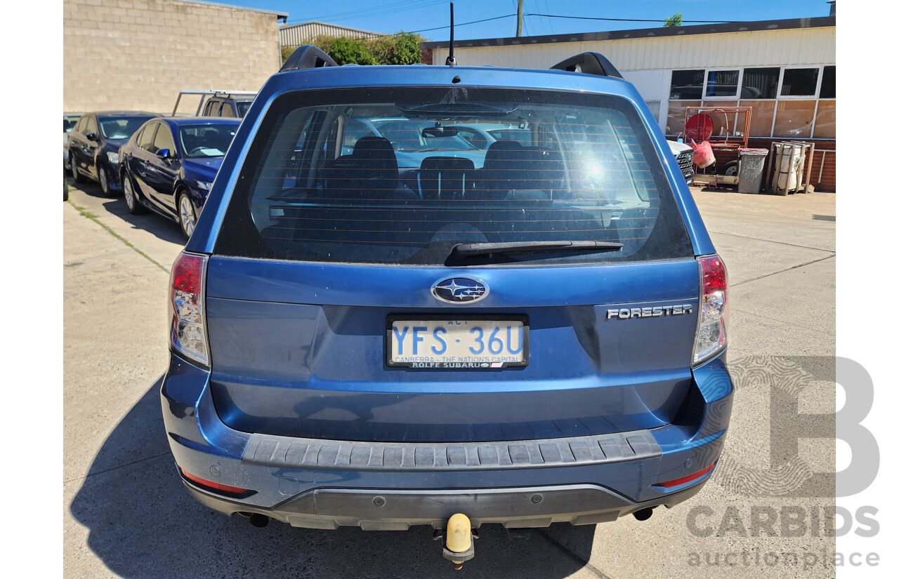 9/2008 Subaru Forester X MY09 4d Wagon Blue 2.5L