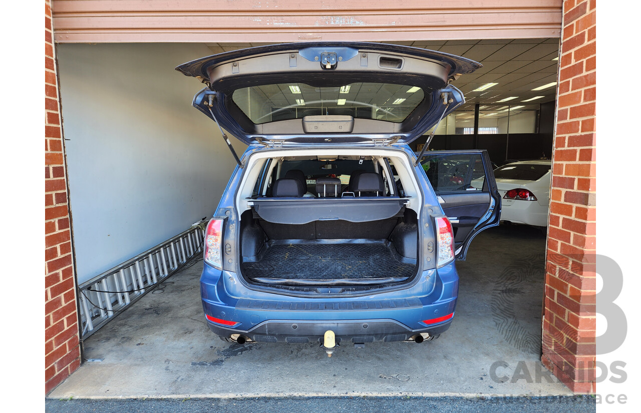 9/2008 Subaru Forester X MY09 4d Wagon Blue 2.5L
