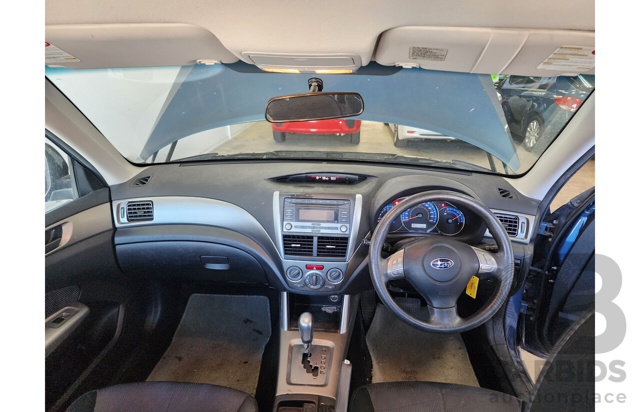 9/2008 Subaru Forester X MY09 4d Wagon Blue 2.5L