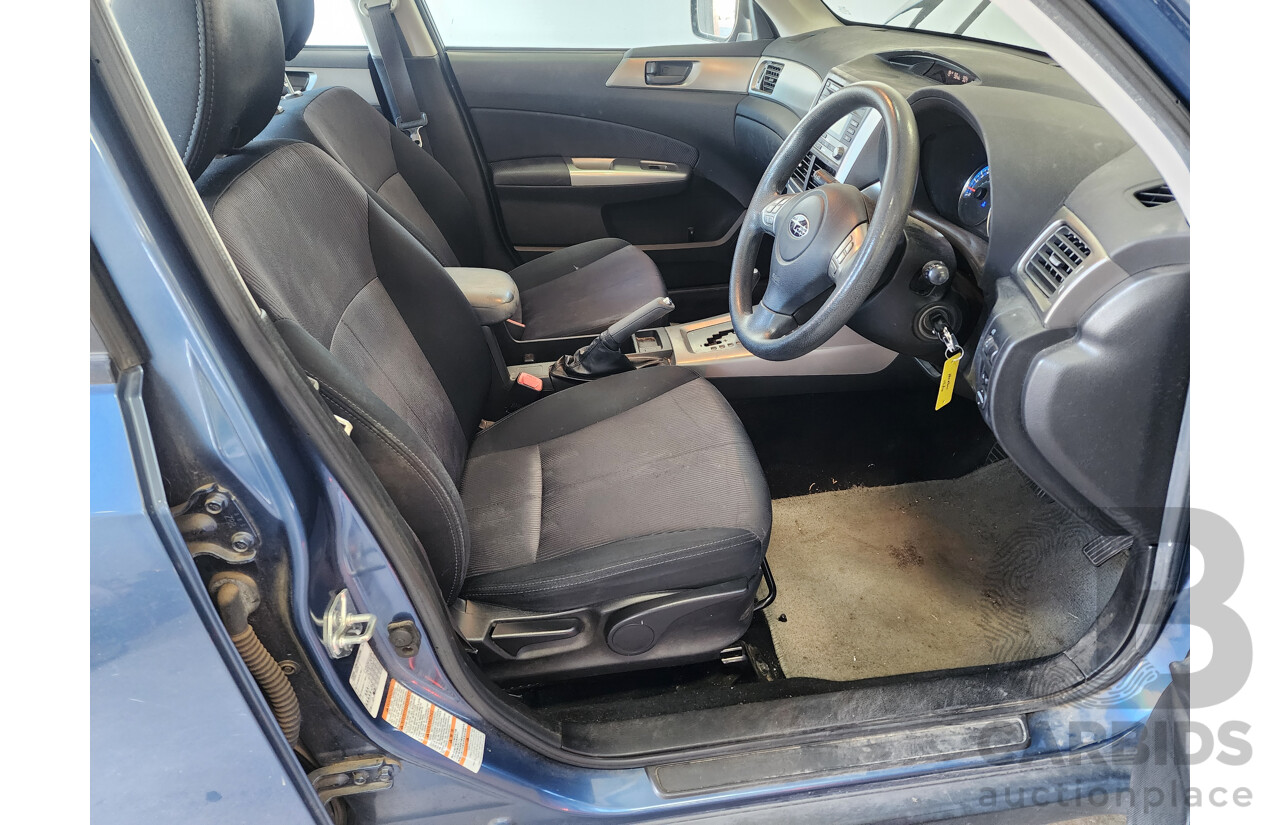 9/2008 Subaru Forester X MY09 4d Wagon Blue 2.5L