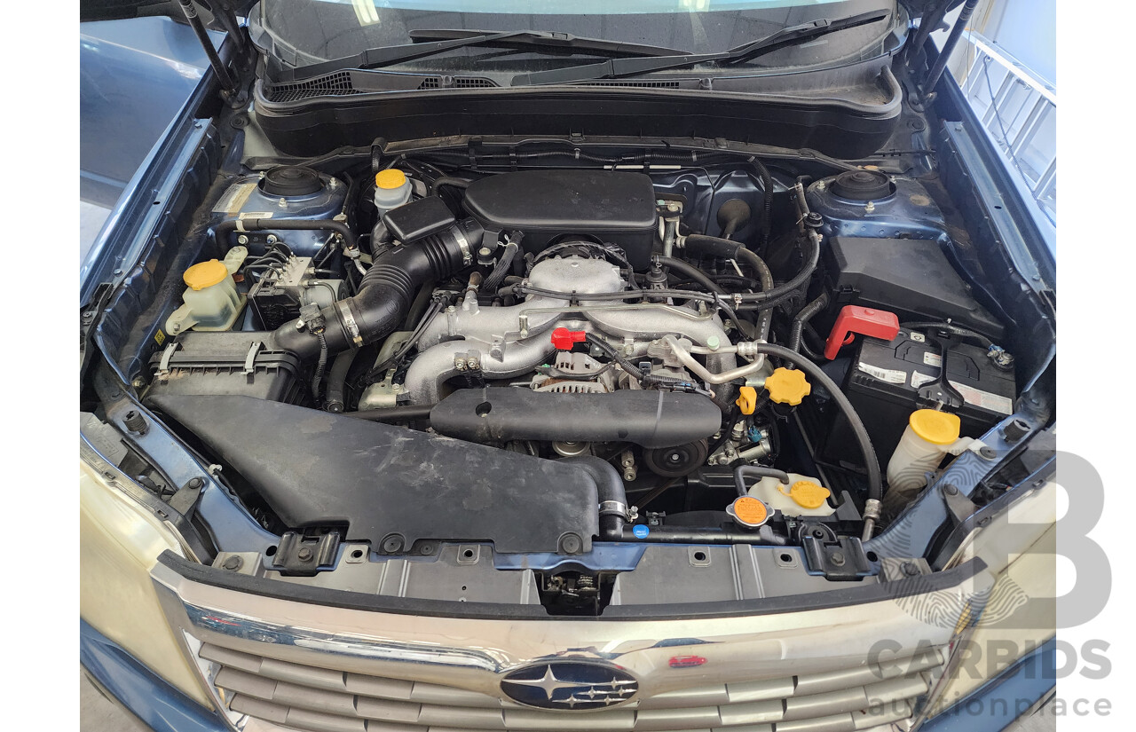 9/2008 Subaru Forester X MY09 4d Wagon Blue 2.5L