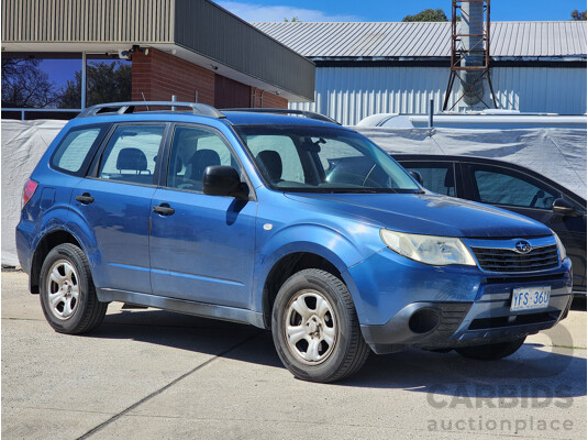 9/2008 Subaru Forester X MY09 4d Wagon Blue 2.5L