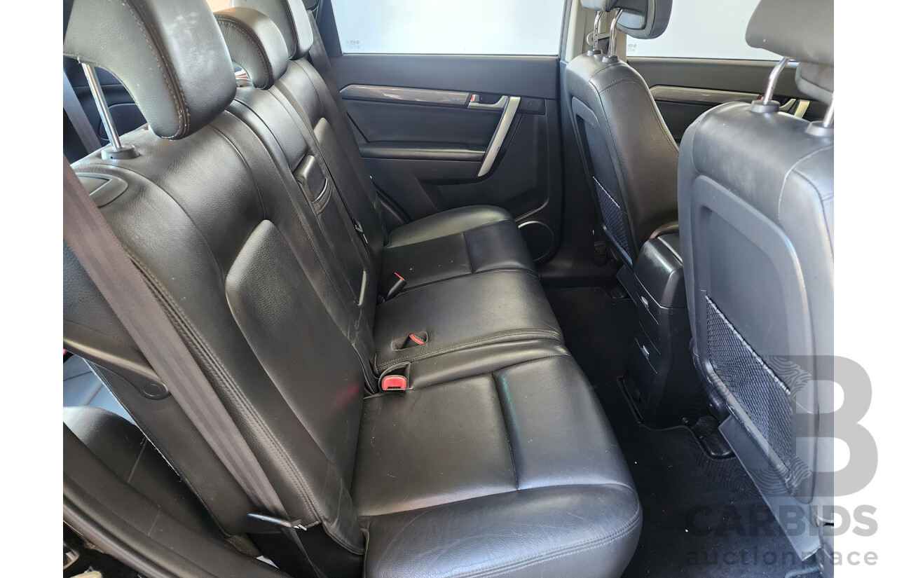 9/2007 Holden Captiva LX (4x4) CG 4d Wagon Black 2.0L