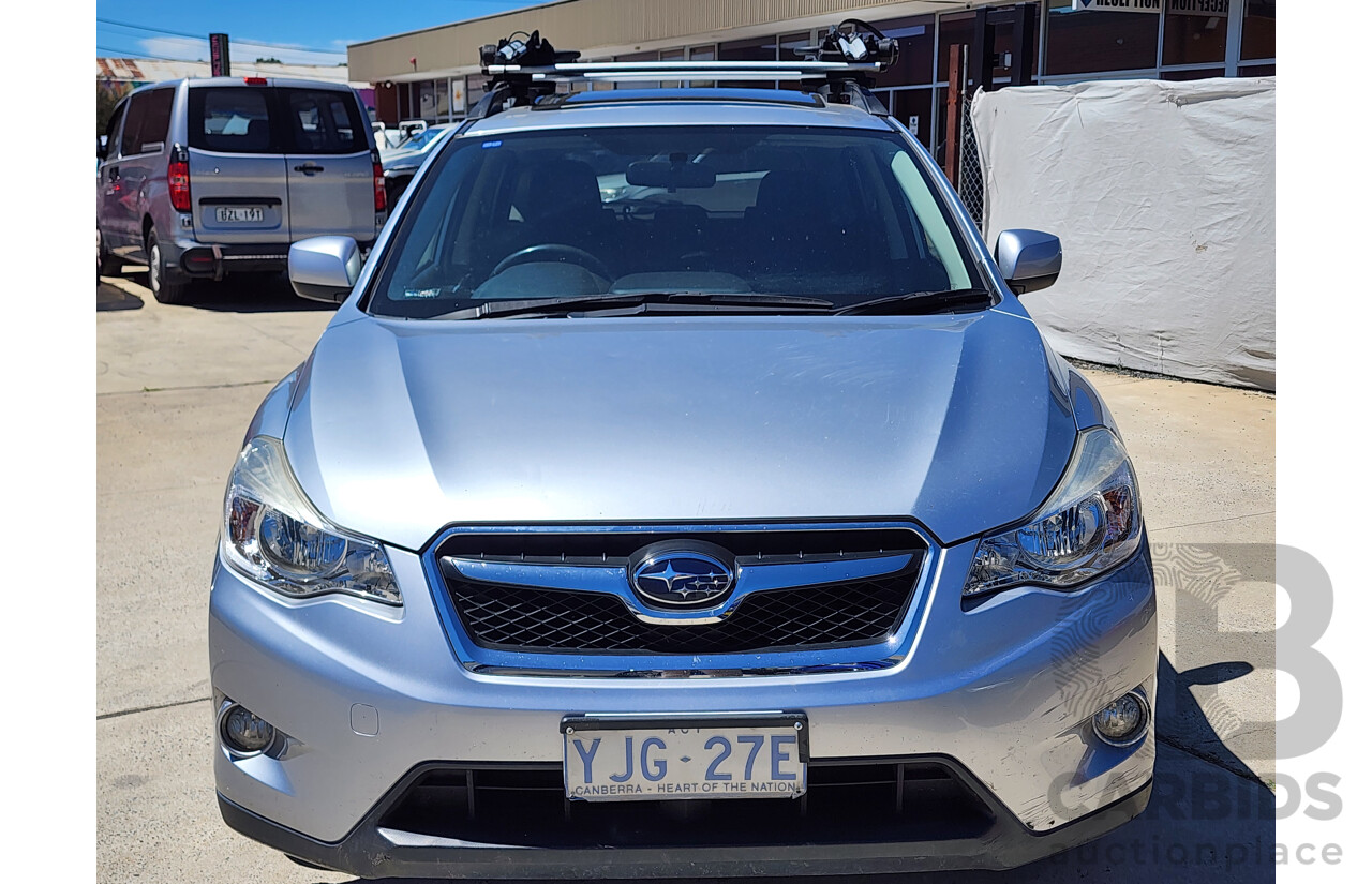 2/2013 Subaru XV 2.0i-L MY13 4d Wagon Silver 2.0L