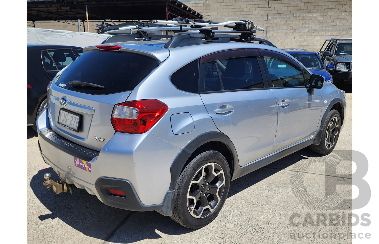 2/2013 Subaru XV 2.0i-L MY13 4d Wagon Silver 2.0L