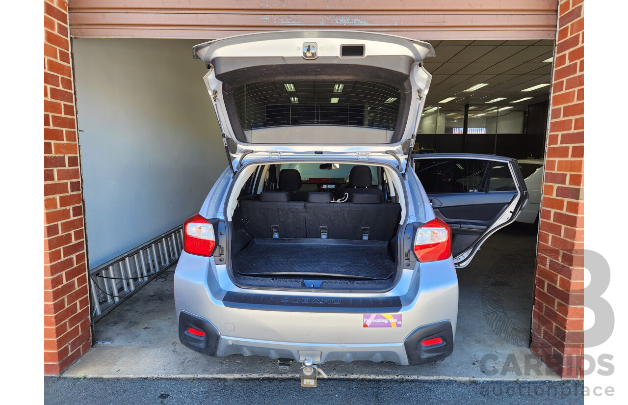 2/2013 Subaru XV 2.0i-L MY13 4d Wagon Silver 2.0L