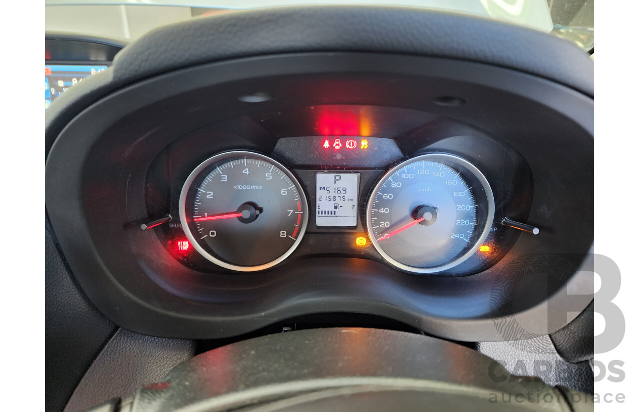 2/2013 Subaru XV 2.0i-L MY13 4d Wagon Silver 2.0L