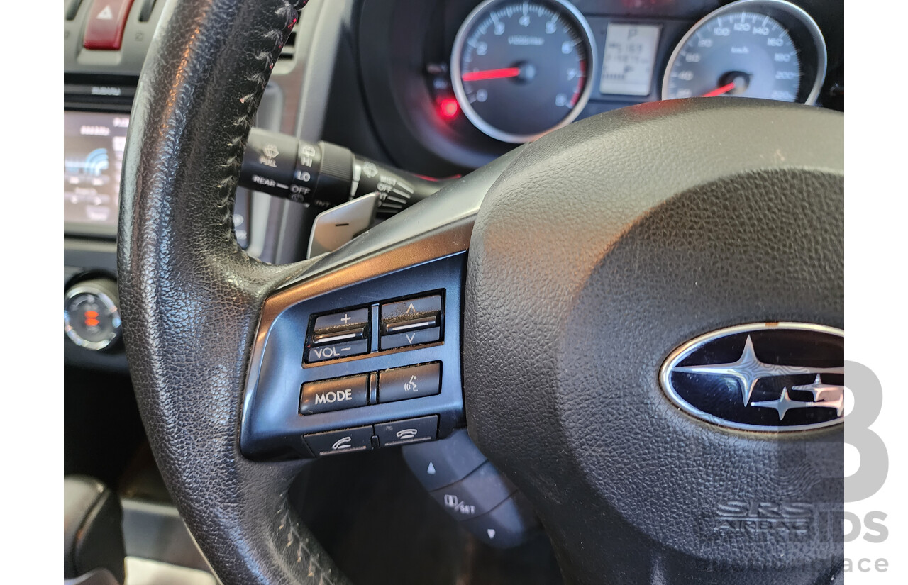 2/2013 Subaru XV 2.0i-L MY13 4d Wagon Silver 2.0L