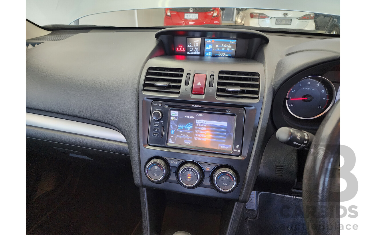 2/2013 Subaru XV 2.0i-L MY13 4d Wagon Silver 2.0L