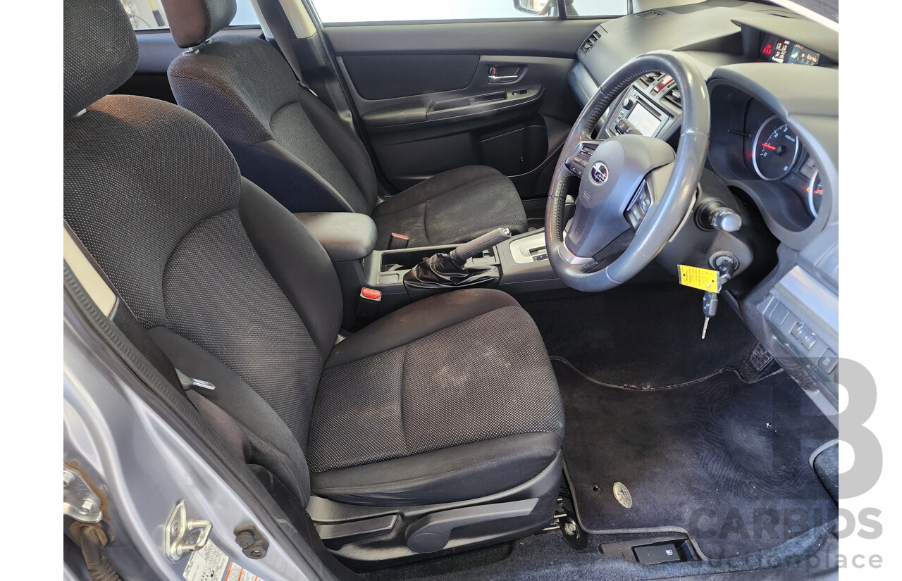 2/2013 Subaru XV 2.0i-L MY13 4d Wagon Silver 2.0L