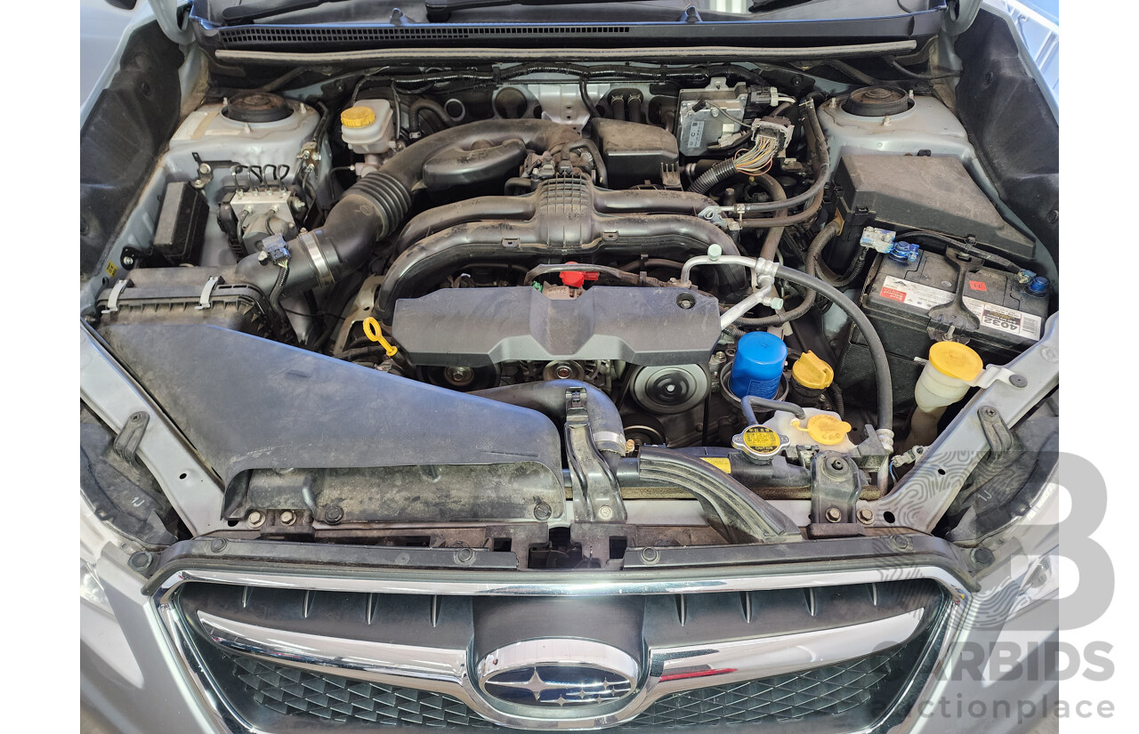 2/2013 Subaru XV 2.0i-L MY13 4d Wagon Silver 2.0L