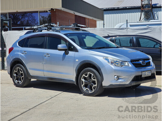 2/2013 Subaru XV 2.0i-L MY13 4d Wagon Silver 2.0L