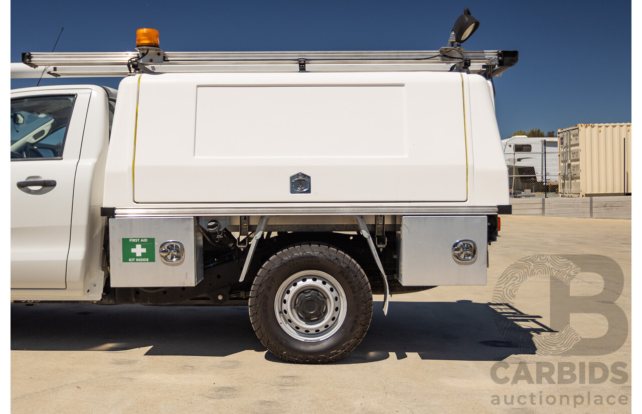 02/2018 Ford Ranger XL 3.2 (4x4) PX MKII MY18 C/Chas White Turbo Diesel 3.2L