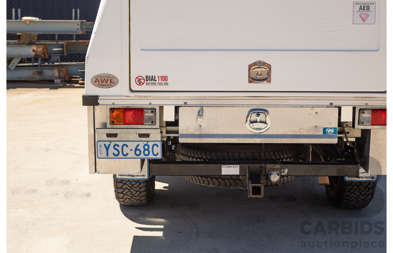 02/2018 Ford Ranger XL 3.2 (4x4) PX MKII MY18 C/Chas White Turbo Diesel 3.2L