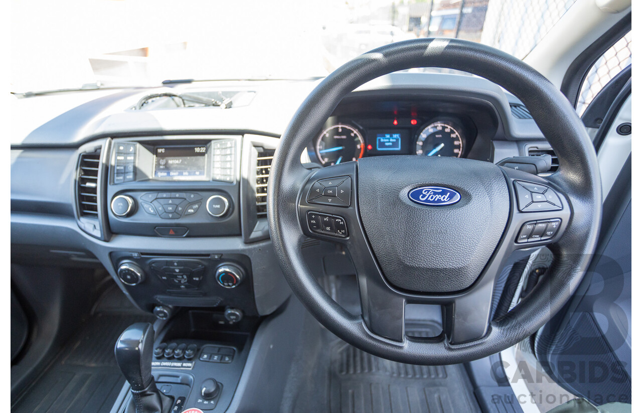 02/2018 Ford Ranger XL 3.2 (4x4) PX MKII MY18 C/Chas White Turbo Diesel 3.2L