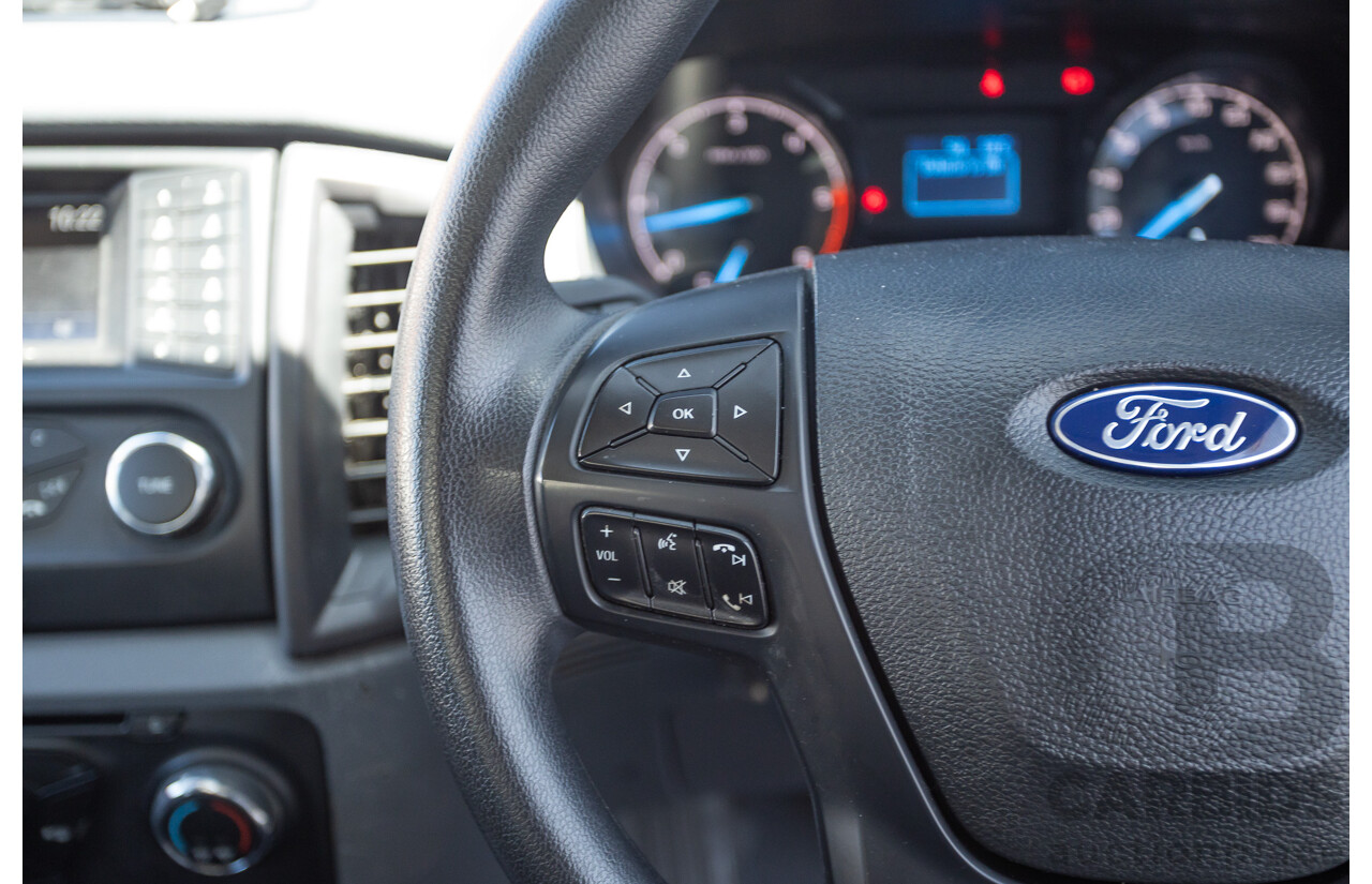 02/2018 Ford Ranger XL 3.2 (4x4) PX MKII MY18 C/Chas White Turbo Diesel 3.2L