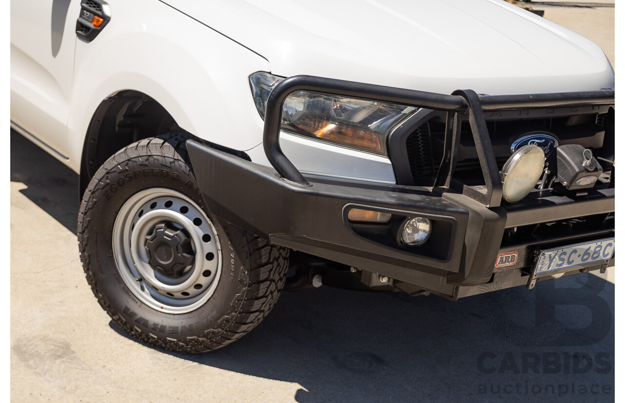 02/2018 Ford Ranger XL 3.2 (4x4) PX MKII MY18 C/Chas White Turbo Diesel 3.2L