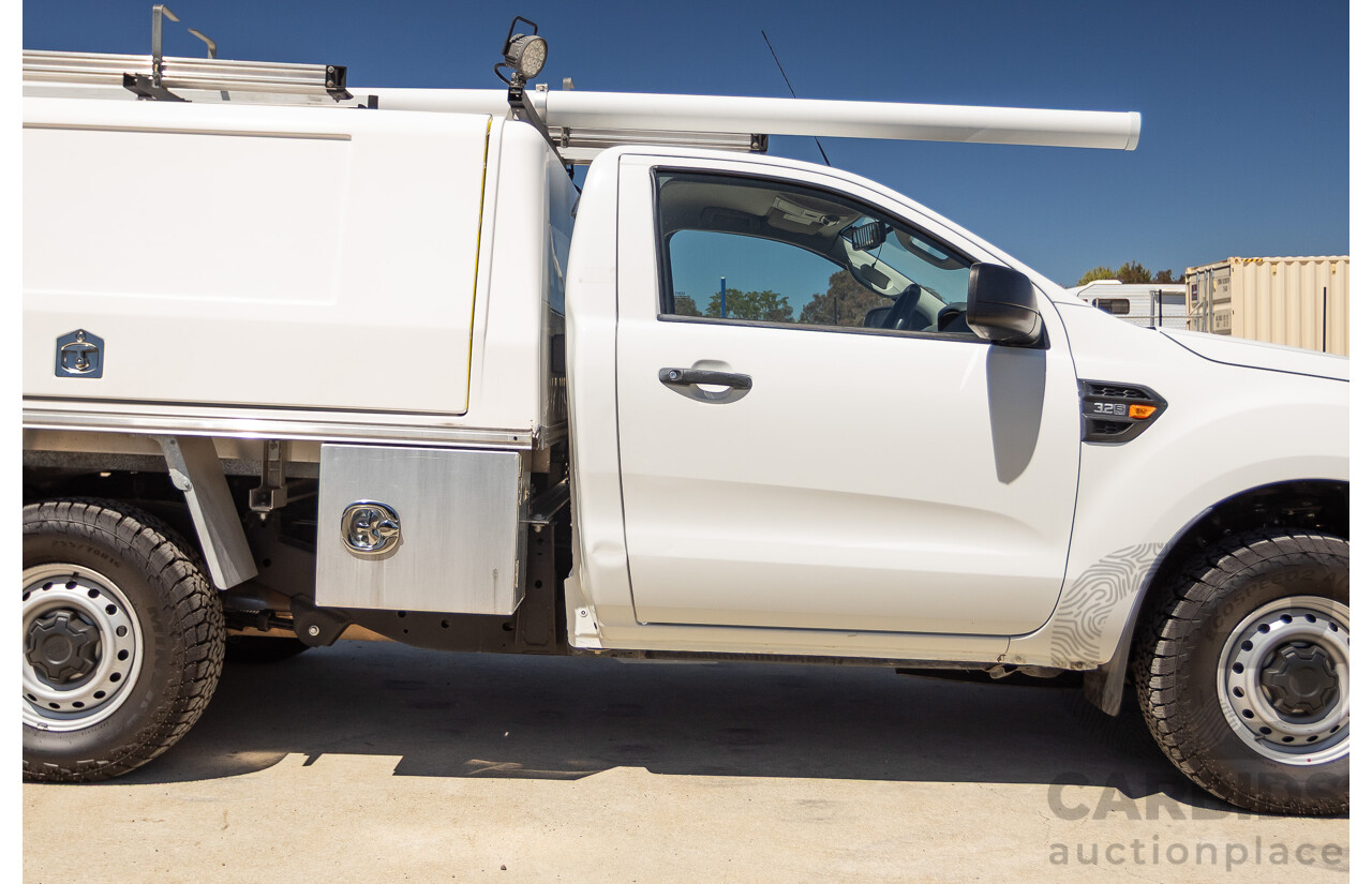 02/2018 Ford Ranger XL 3.2 (4x4) PX MKII MY18 C/Chas White Turbo Diesel 3.2L