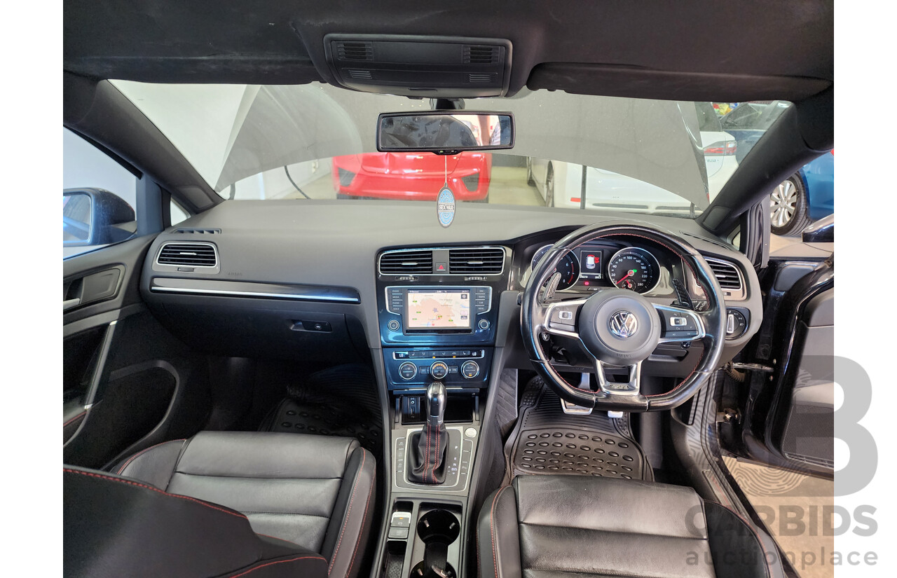 7/2015 Volkswagen Golf GTi AU MY15 5d Hatchback Black 2.0L
