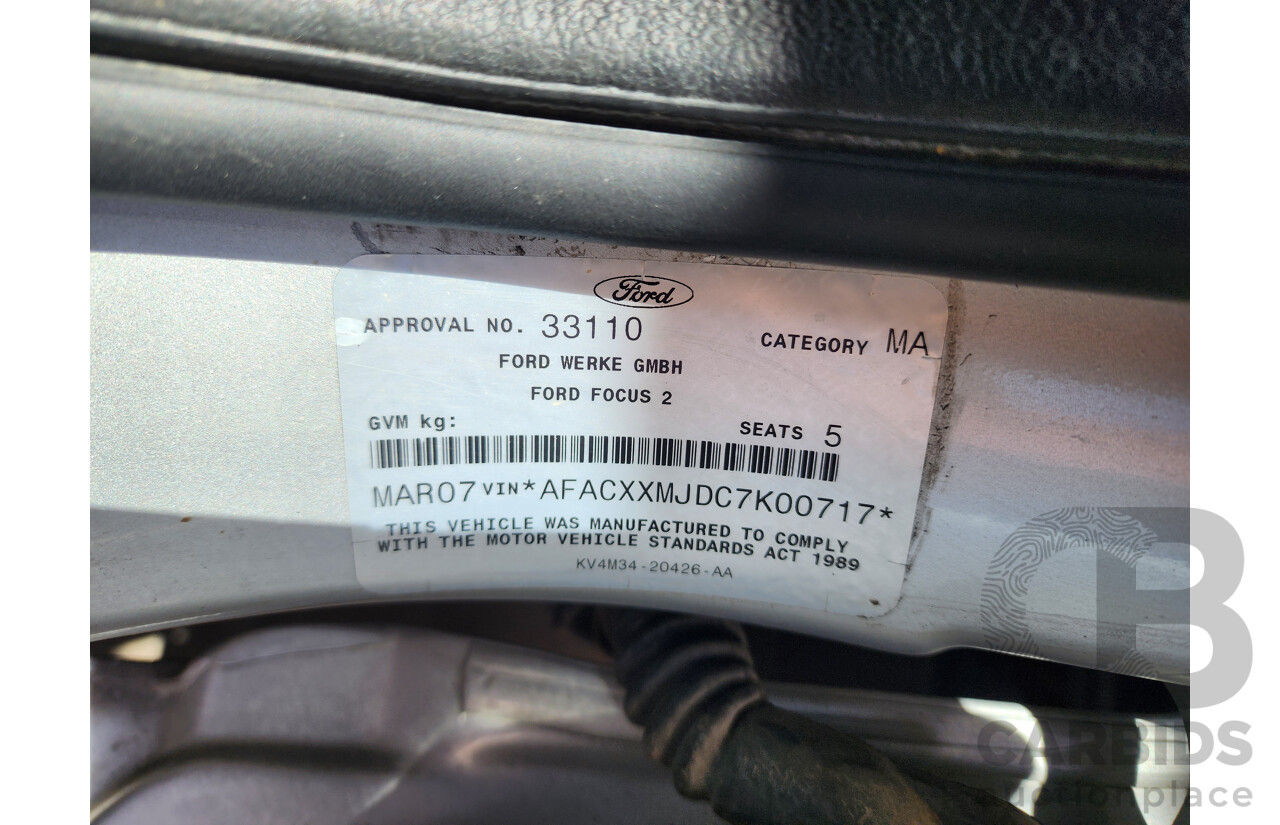 3/2007 Ford Focus LX LS 4d Sedan Silver 2.0L