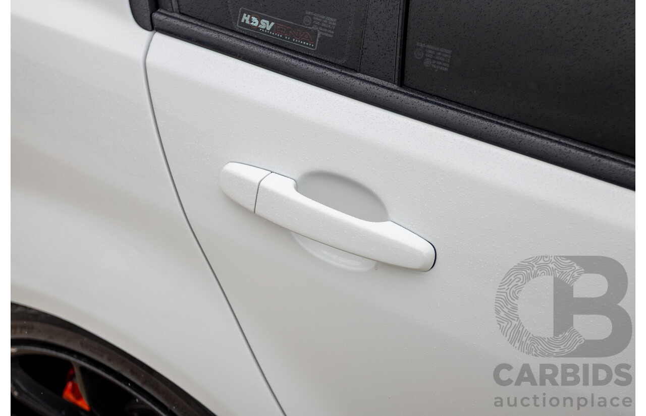 6/2009 Holden Special Vehicles HSV VE GTS MY08 Upgrade Build Number #960 4d Sedan White Turbocharged V8 1100hp+