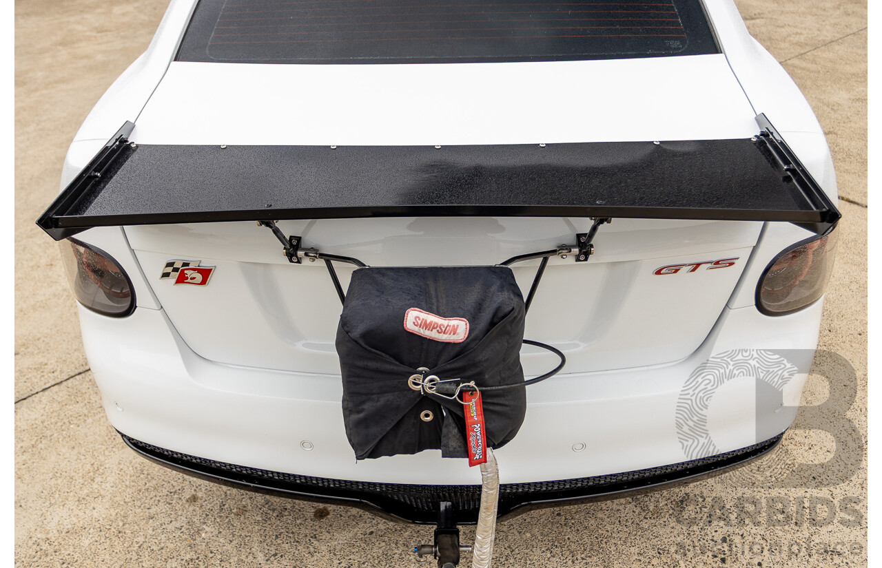 6/2009 Holden Special Vehicles HSV VE GTS MY08 Upgrade Build Number #960 4d Sedan White Turbocharged V8 1100hp+