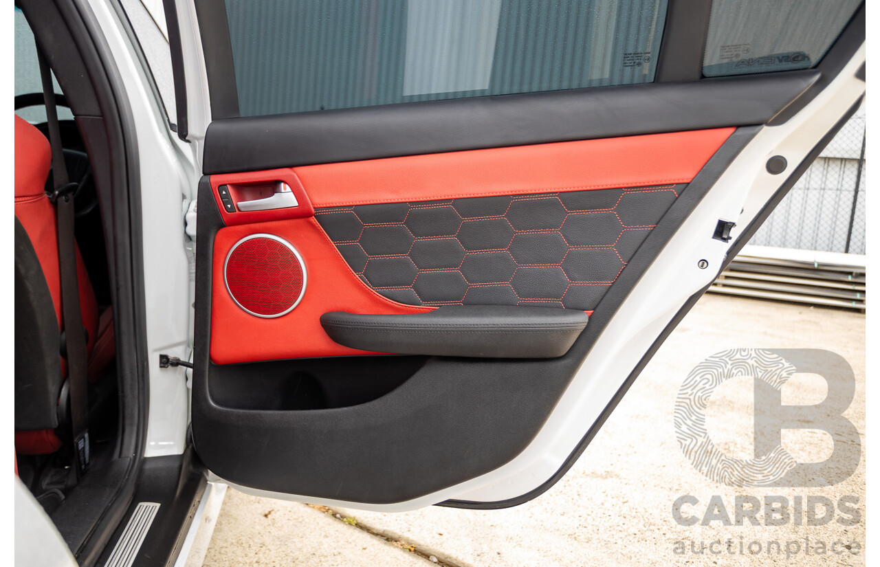 6/2009 Holden Special Vehicles HSV VE GTS MY08 Upgrade Build Number #960 4d Sedan White Turbocharged V8 1100hp+