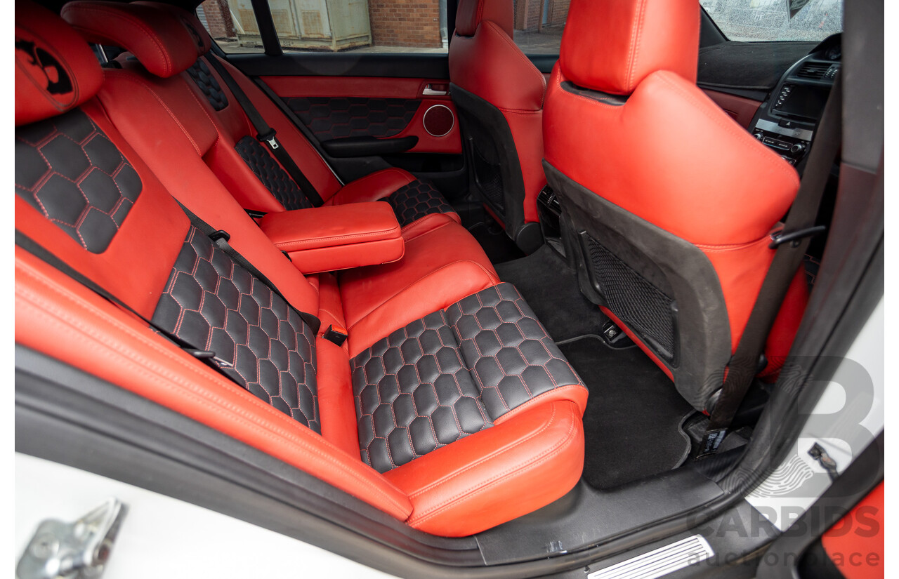 6/2009 Holden Special Vehicles HSV VE GTS MY08 Upgrade Build Number #960 4d Sedan White Turbocharged V8 1100hp+